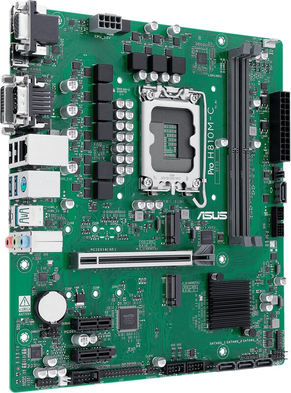 Asus pro h810m c csm moederbord 2 orig - ASUS Pro H810M-C-CSM Moederbord