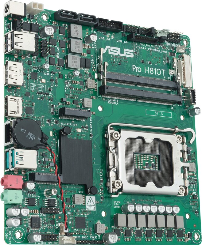 Asus pro h810t csm moederbord 4 orig - ASUS PRO H810T-CSM Moederbord