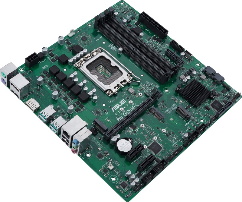 Asus pro q670m c csm intel q670 5090 3 orig - ASUS Pro Q670M-C-CSM Moederbord (zwart)