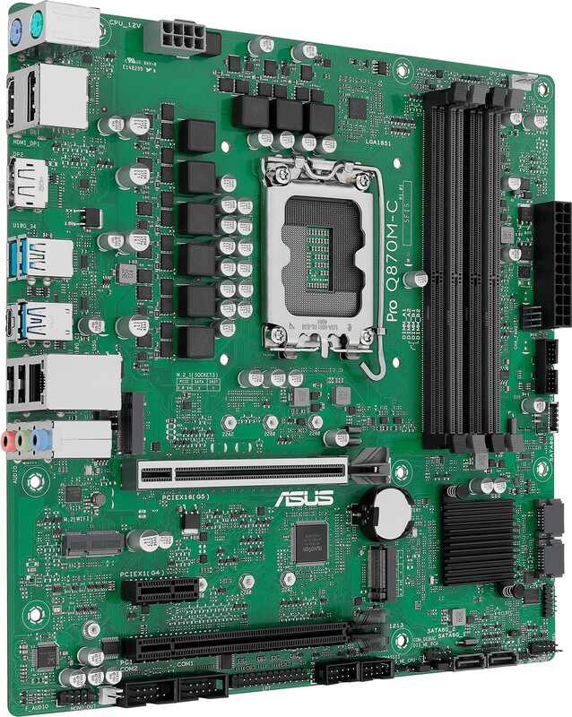 Asus pro q870m c csm intel q870 2 orig - ASUS Pro Q870M-C-CSM Moederbord