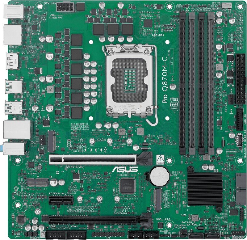Asus pro q870m c csm intel q870 - ASUS Pro Q870M-C-CSM Moederbord