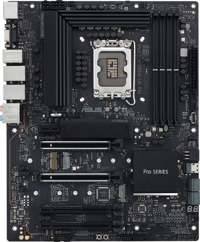 Asus pro ws w680 ace ipmi moederbor - ASUS Pro WS W680-ACE IPMI Moederbord