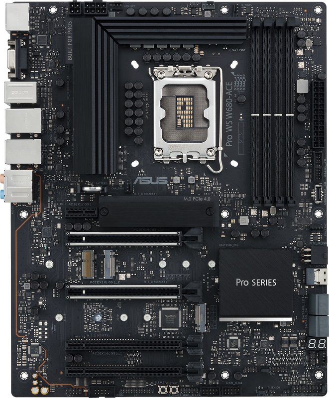 Asus pro ws w680 ace - ASUS PRO WS W680-ACE Moederbord