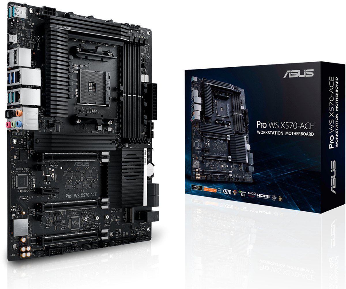ASUS Asus Pro Ws X570-Ace Moederbord Socket Am4 Atx Amd X570