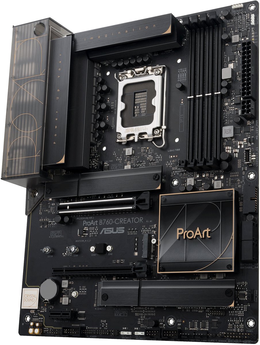 Asus Proart B760-Creator - Moederbord - Atx - Intel B760 - Lga 1700 - afbeelding 4