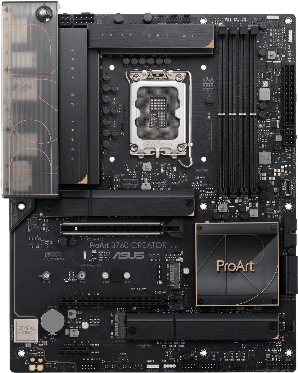 Asus Proart B760-Creator - Moederbord - Atx - Intel B760 - Lga 1700 - afbeelding 6