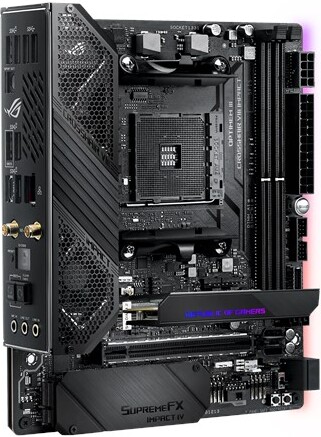 Asus rog crosshair viii impact 2 orig - ASUS ROG Crosshair VIII Impact Moederbord