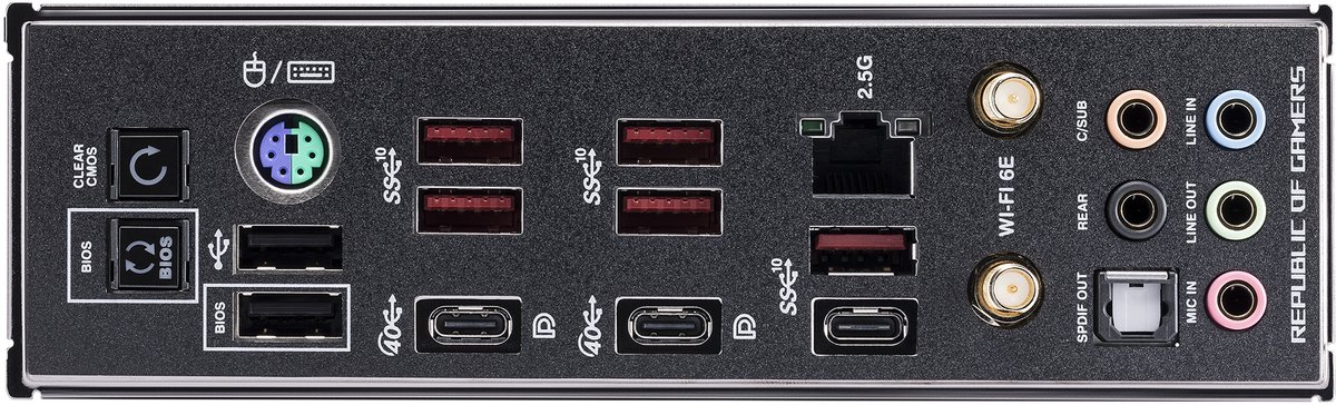 ROG CROSSHAIR X670E GENE Moederbord - afbeelding 2
