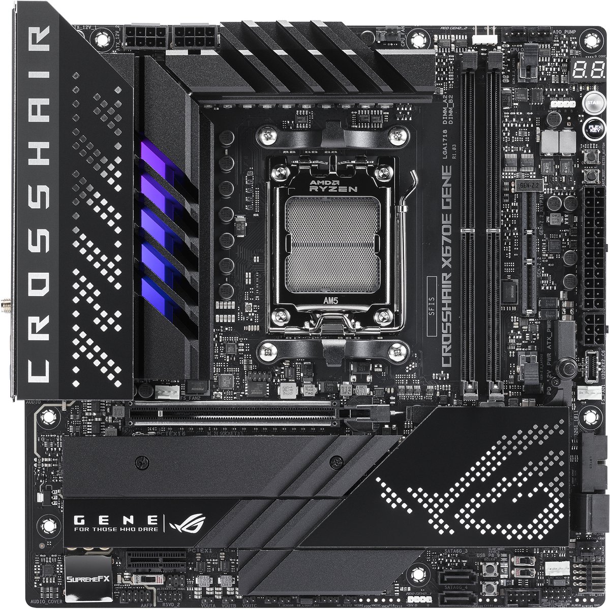 ROG CROSSHAIR X670E GENE Moederbord - afbeelding 5
