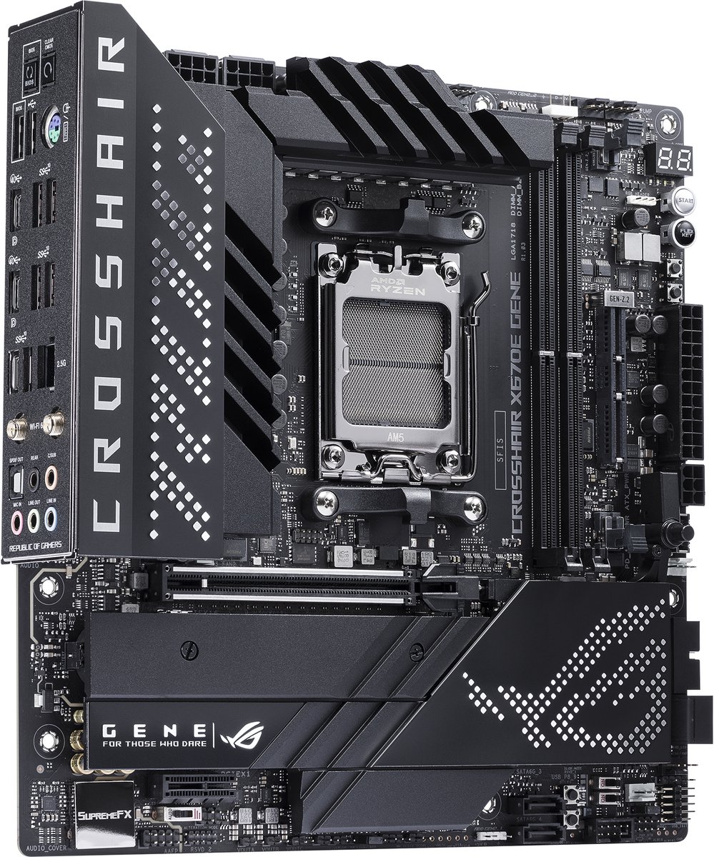 ROG CROSSHAIR X670E GENE Moederbord - afbeelding 7