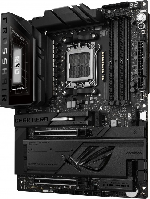 Asus rog crosshair x870e dark hero 3 orig - ASUS ROG Crosshair X870E Dark Hero Moederbord