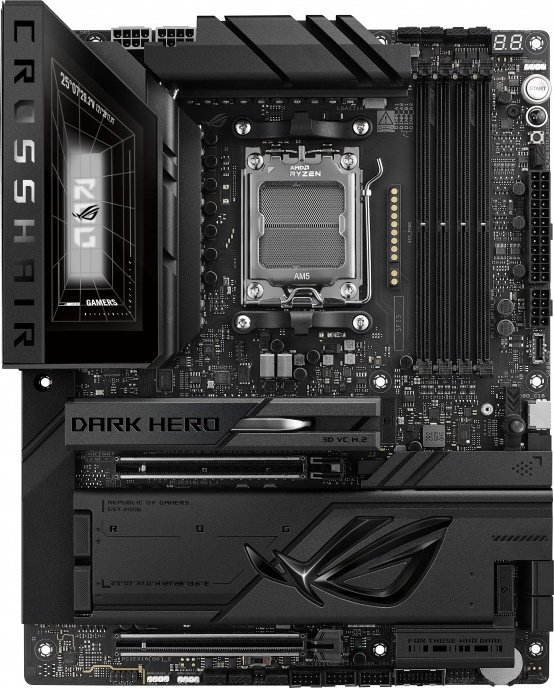 Asus rog crosshair x870e dark hero - ASUS ROG Crosshair X870E Dark Hero Moederbord