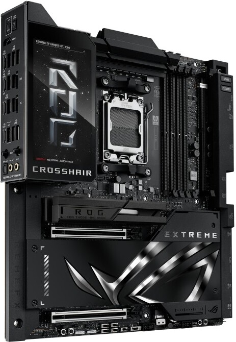Asus rog crosshair x870e extreme mo 2 orig - ASUS ROG CROSSHAIR X870E EXTREME Moederbord (zwart)