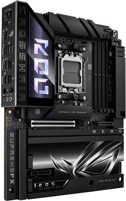 Asus rog crosshair x870e hero btf m 2 orig - ASUS ROG CROSSHAIR X870E HERO BTF Moederbord