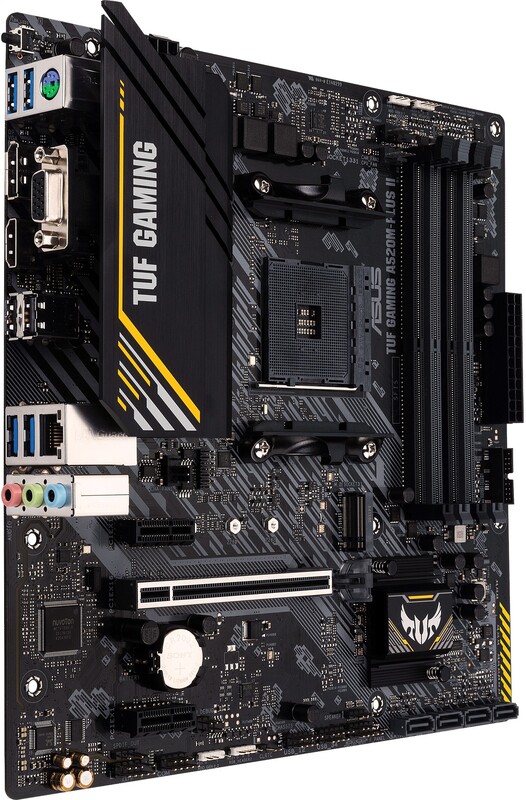 Asus tuf a520m plus ii 2 orig - ASUS TUF GAMING A520M-PLUS II Moederbord