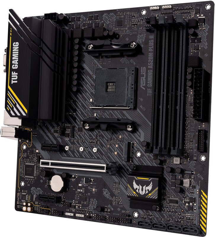 Asus tuf a520m plus ii 3 orig - ASUS TUF GAMING A520M-PLUS II Moederbord