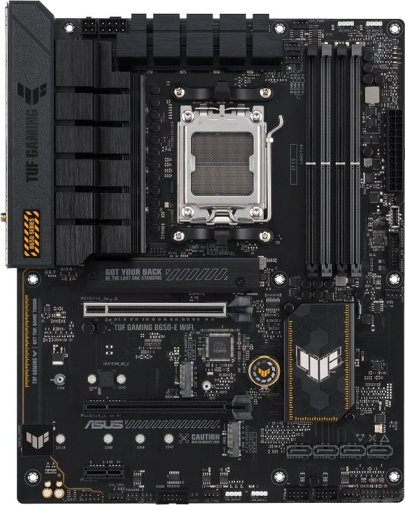 ASUS Asus Tuf Gaming B650-E Wifi Moederbord – Socket Am5 – Atx – Ddr5 – Wi-Fi 6E – Bluetooth 5.3 – 2.5Gb Lan – Pcie 5.0 M.2