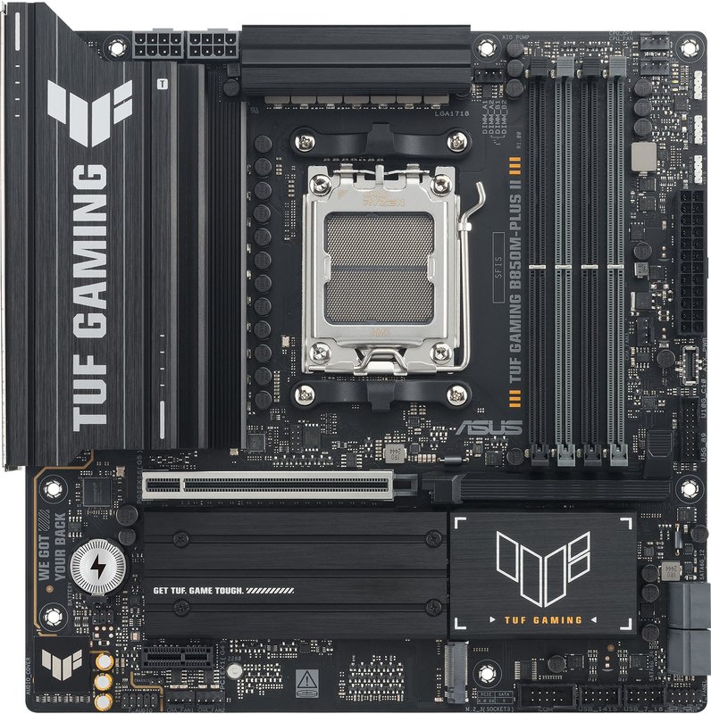 Asus tuf b850m plus ii - ASUS TUF GAMING B850M-PLUS II Moederbord