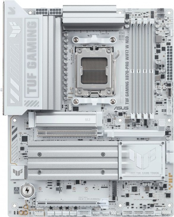 Asus tuf x870 pro w7 w neo - ASUS TUF GAMING X870-PRO WIFI7 W NEO Moederbord