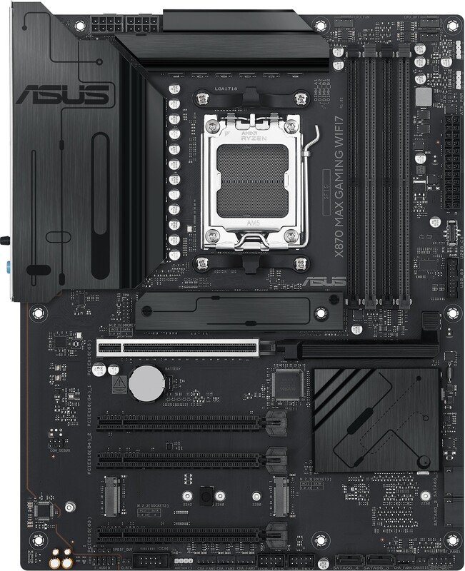 Asus x870 max wifi7 moederbord - ASUS X870 MAX Gaming WIFI7 Moederbord