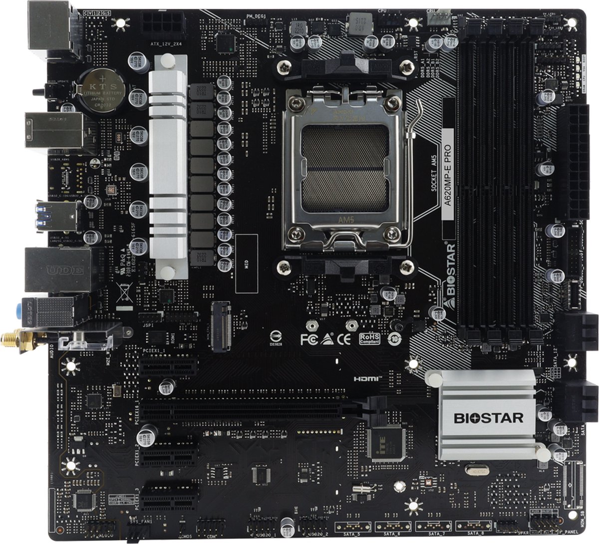 A620MP-E PRO (AMD A620, Socket AM5, DDR5) - afbeelding 3