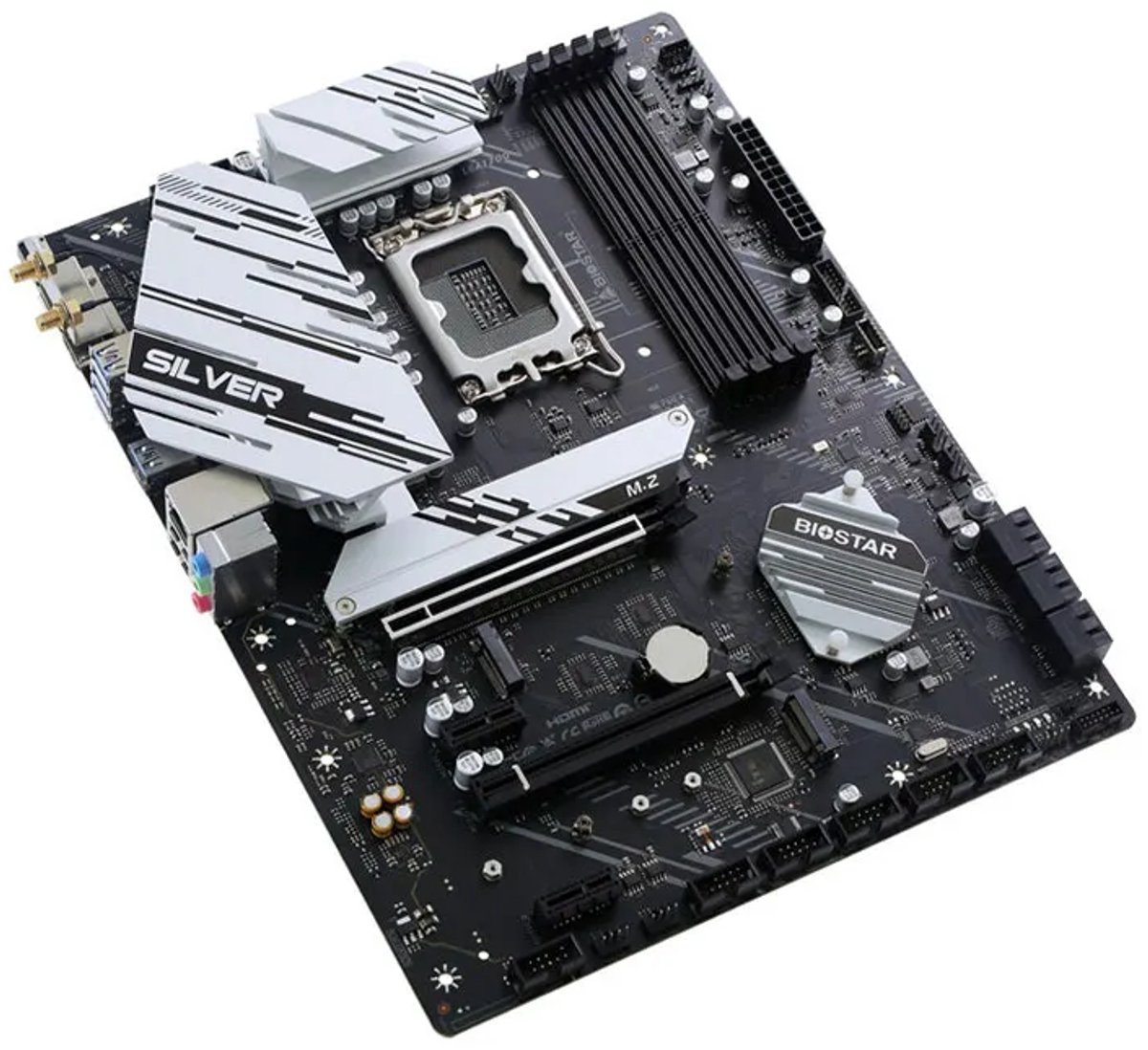 Biostar Z790A-Silver Moederbord Intel Z790 Lga 1700 Atx - afbeelding 2