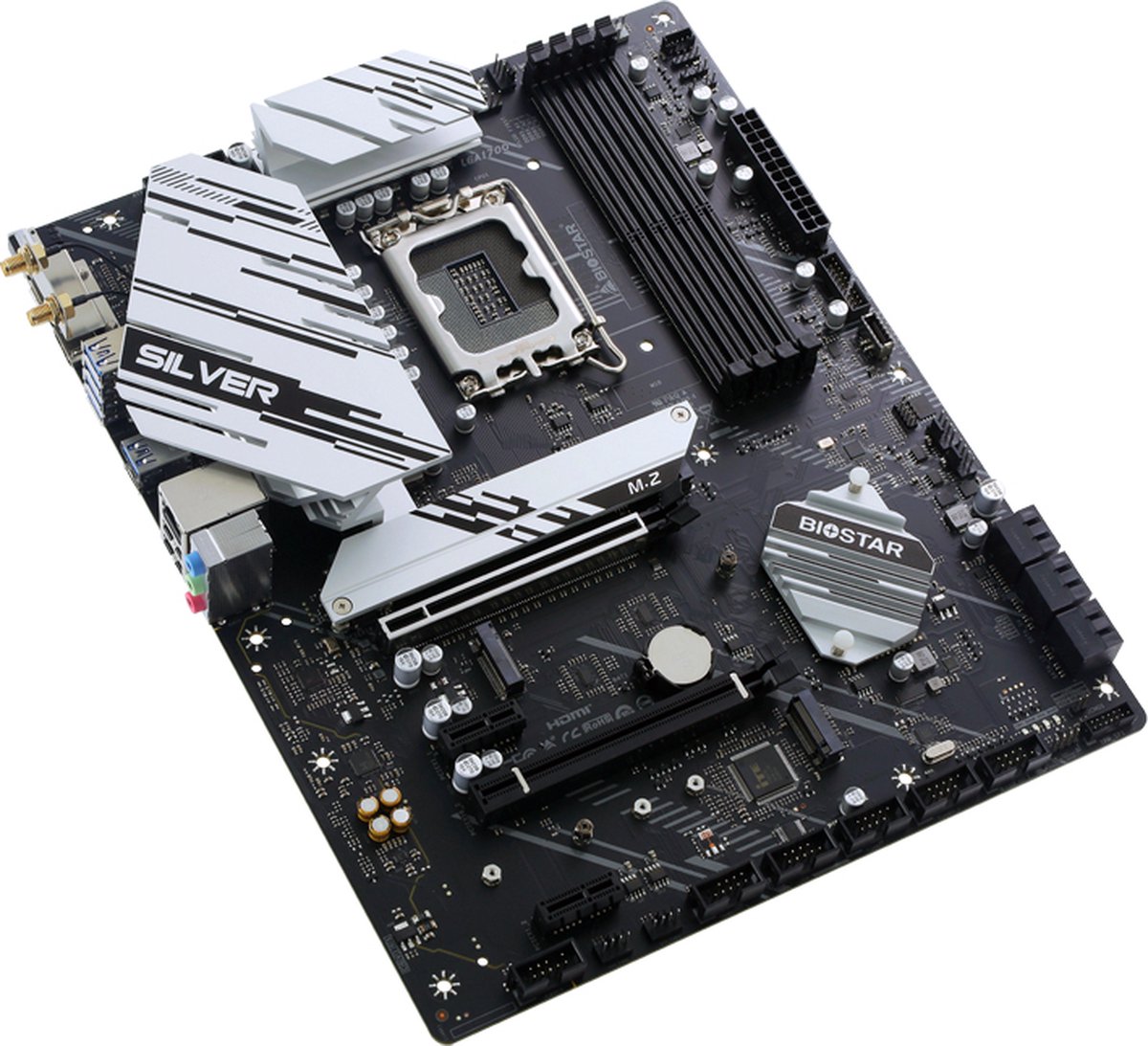 Biostar Z790A-Silver Moederbord Intel Z790 Lga 1700 Atx - afbeelding 5