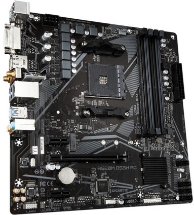 Gigabyte a520 serie moederbord ryzen on 2 orig - Gigabyte A520M DS3H AC Moederbord (zwart)
