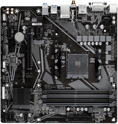 Gigabyte a520 serie moederbord ryzen on - Gigabyte A520M DS3H AC Moederbord (zwart)