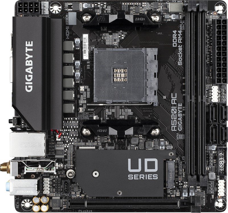 GIGABYTE Gigabyte A520I Ac Moederbord
