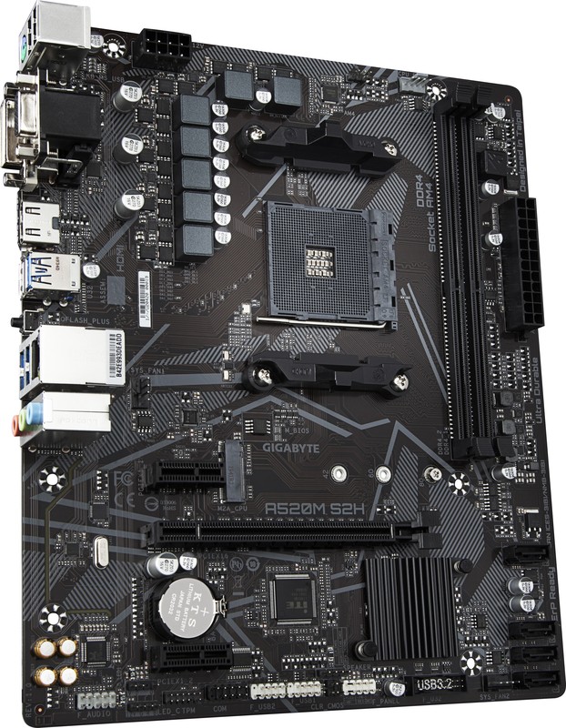Gigabyte a520m s2h 4899 2 orig - Gigabyte A520M S2H Moederbord