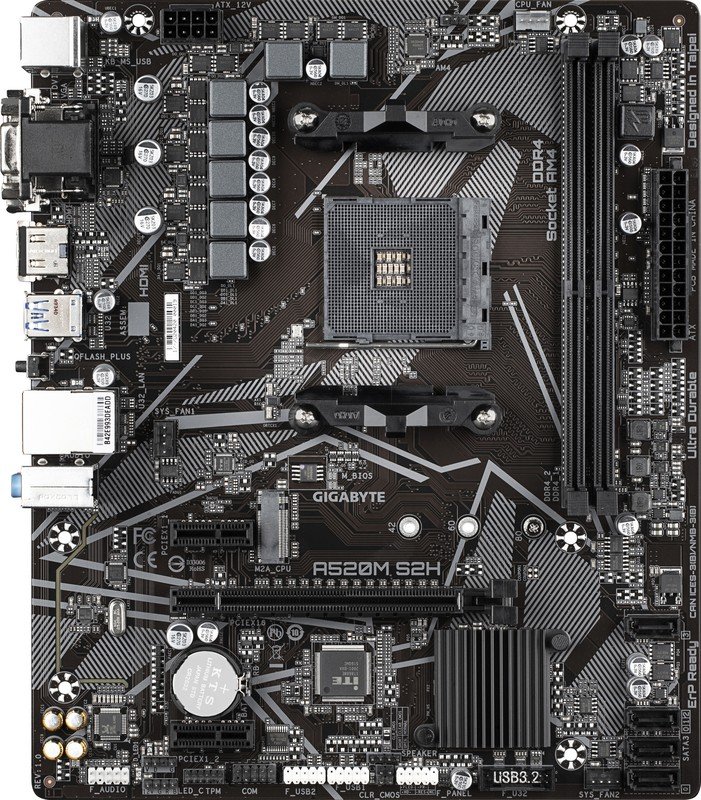 Gigabyte A520M S2H