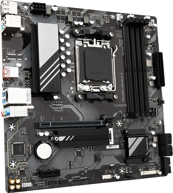 Gigabyte a620m x rev 1 0 moederbord 2 orig - GIGABYTE A620M GAMING X Moederbord