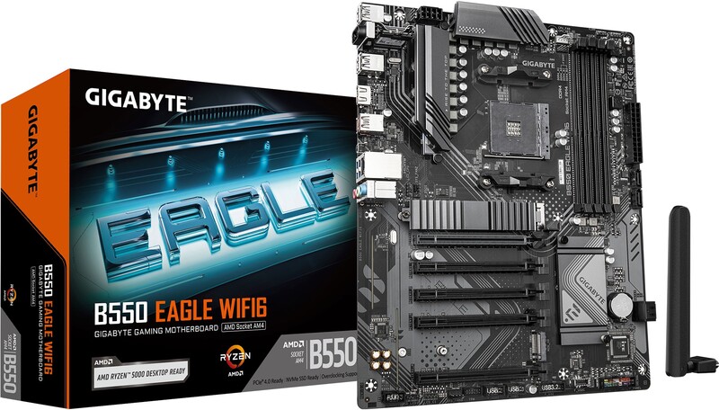Gigabyte b550 eagle wifi6 moederbord 4 orig - Gigabyte B550I Eagle WiFi Moederbord