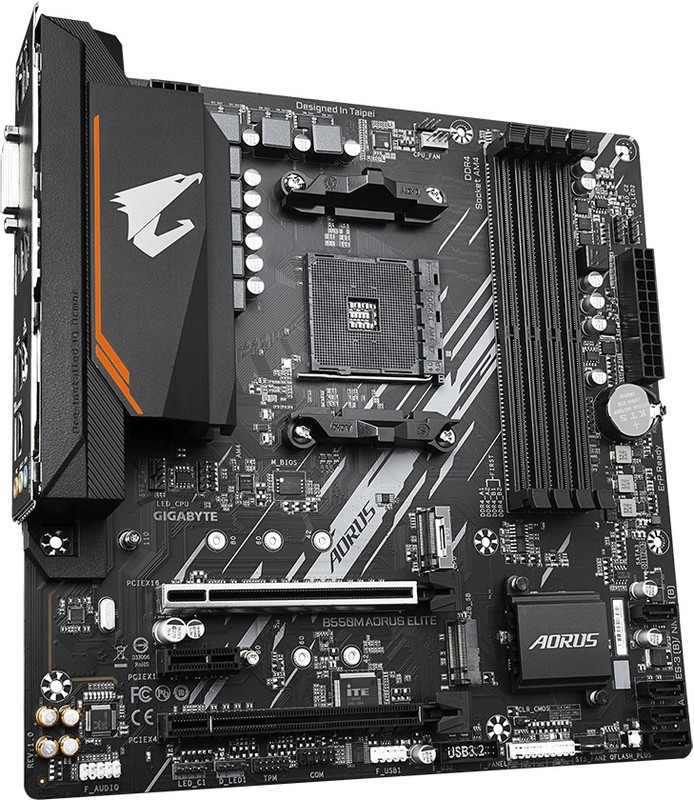 Gigabyte b550m aorus elite moederbord 2 orig - GIGABYTE B550M AORUS ELITE Moederbord