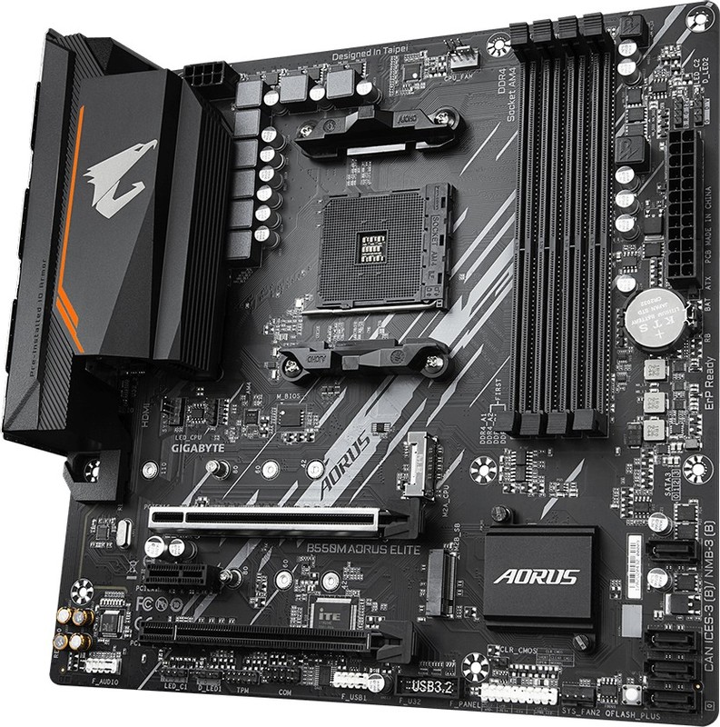 Gigabyte b550m aorus elite moederbord 3 orig - GIGABYTE B550M AORUS ELITE Moederbord