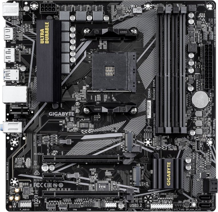 GIGABYTE GIGABYTE B550M DS3H R2 moederbord