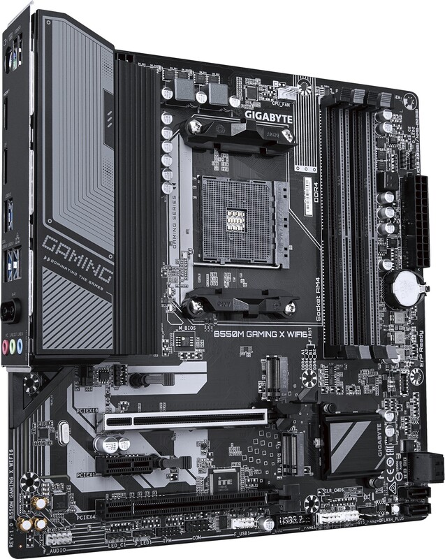Gigabyte b550m x wifi6 moederbord 2 orig - GIGABYTE B550M GAMING X WIFI6 Moederbord