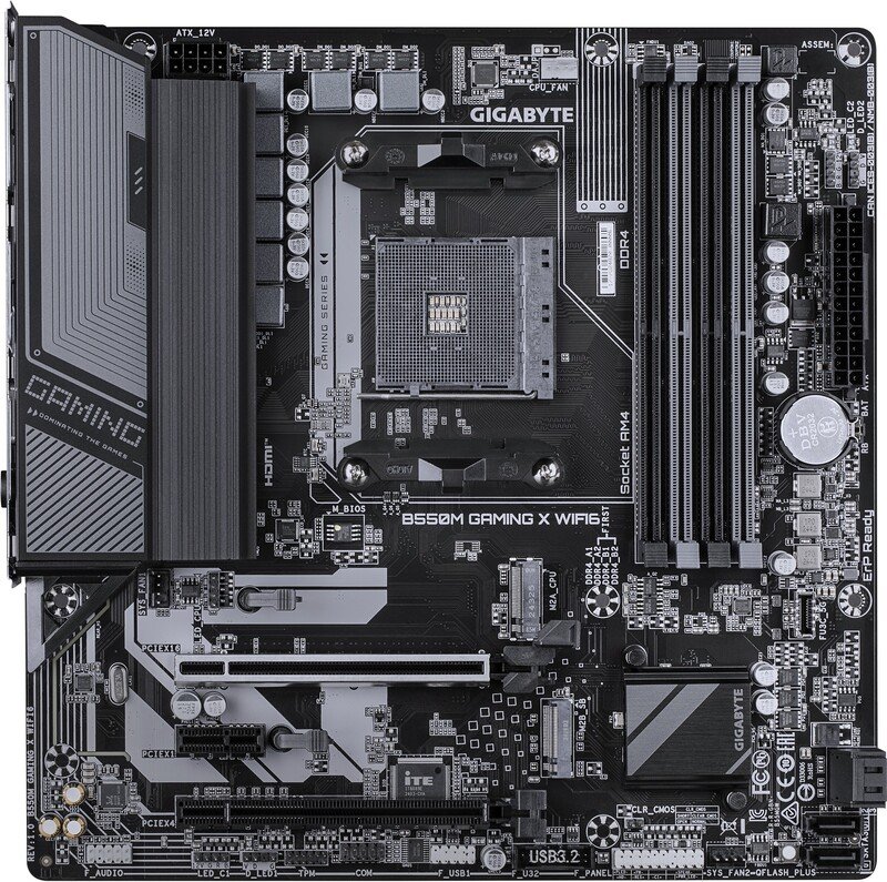 Gigabyte b550m x wifi6 moederbord - GIGABYTE B550M GAMING X WIFI6 Moederbord