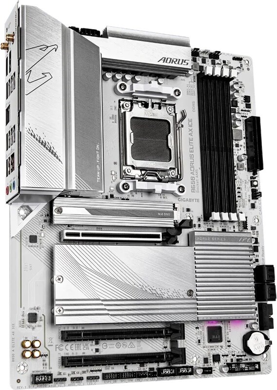 Gigabyte b650 aorus elite ax ice moeder 2 orig - GIGABYTE B650 AORUS ELITE AX ICE Moederbord