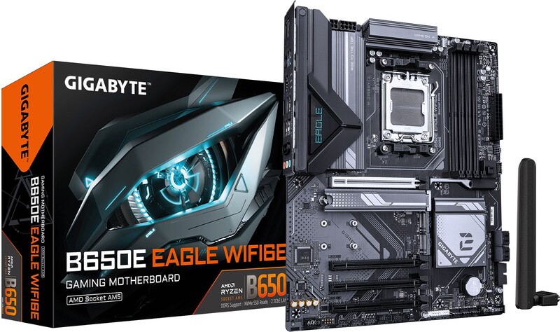 Gigabyte b650e eagle wifi6e moederbord 4 orig - GIGABYTE B650E EAGLE WIFI6E Moederbord