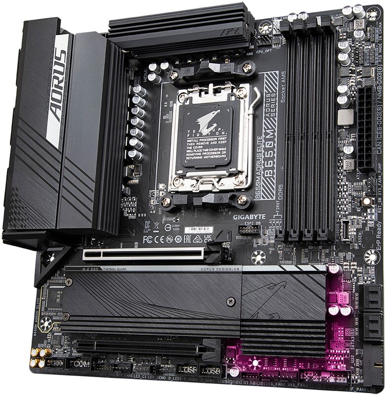 Gigabyte b650m aorus elite moederbord 3 orig - Gigabyte B650M Aorus Elite Moederbord
