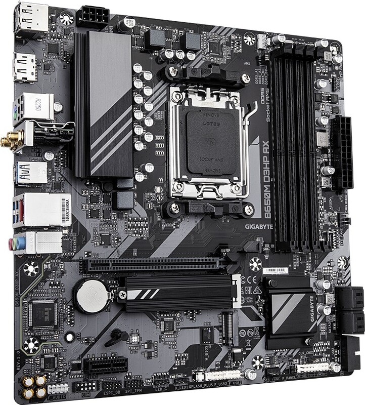 Gigabyte b650m d3hp ax socket am5 amd 2 orig - Gigabyte B650M D3HP AX Moederbord