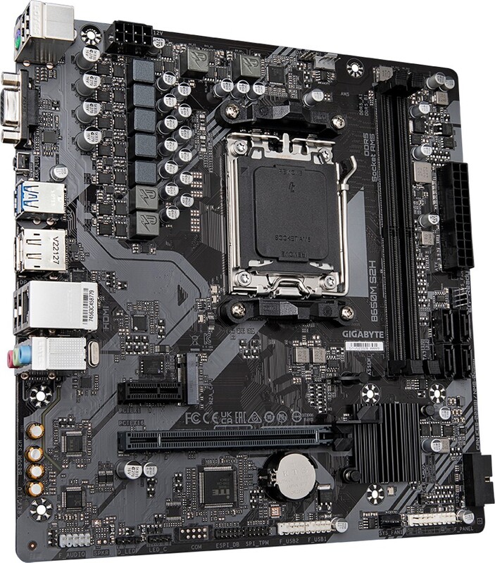 Gigabyte b650m s2h 2 orig - Gigabyte B650M S2H Moederbord