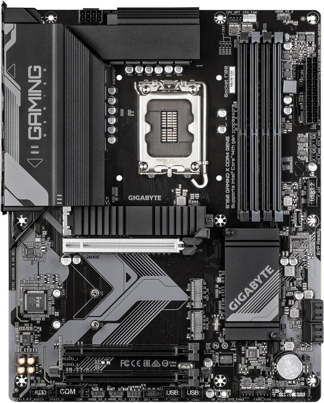 Gigabyte b760 x ddr4 atx 5 0 - GIGABYTE B760 GAMING X DDR4 GEN5 Moederbord