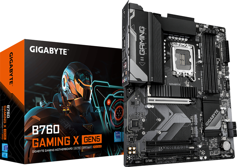 Gigabyte b760 x gen5 moederbord 5 0 4 orig - GIGABYTE B760 GAMING X GEN5 Moederbord