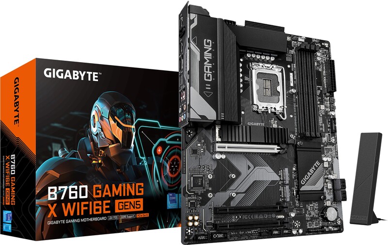 Gigabyte b760 x wifi6e gen5 moederbord 3 orig - GIGABYTE B760 GAMING X WIFI6E GEN5 Moederbord