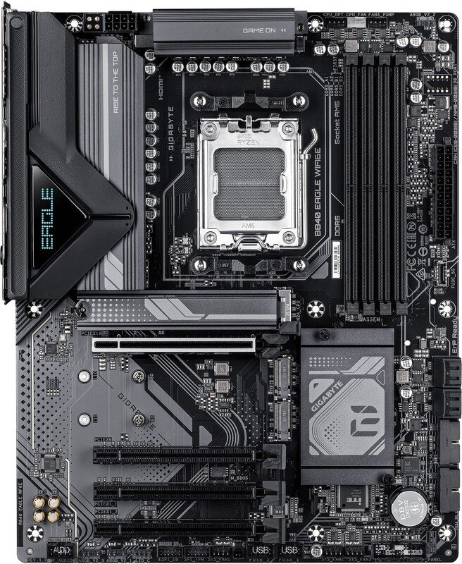 Gigabyte b840 eagle wifi6e amd b840 soc - GIGABYTE B840 EAGLE WIFI6E Moederbord