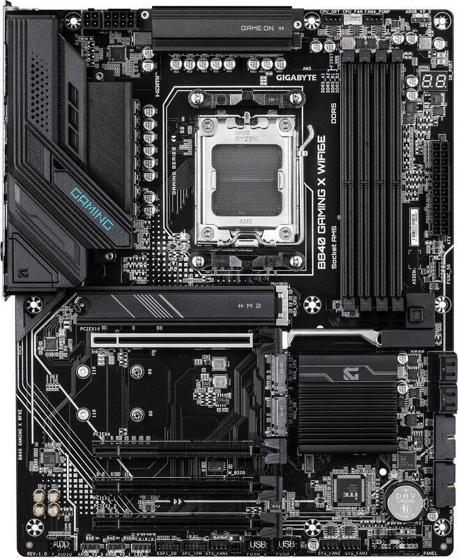 Gigabyte b840 x wifi6e - Gigabyte B840 Gaming X WiFi6E Moederbord