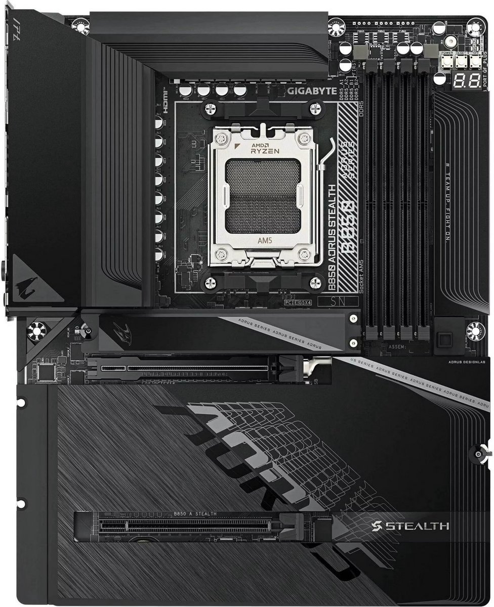 GIGABYTE GIGABYTE B850 AORUS STEALTH moederbord